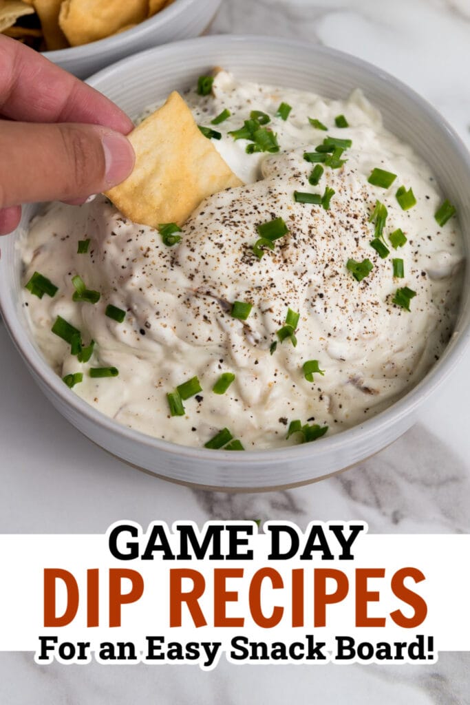game day dips - Caramelized Onion Dip copy