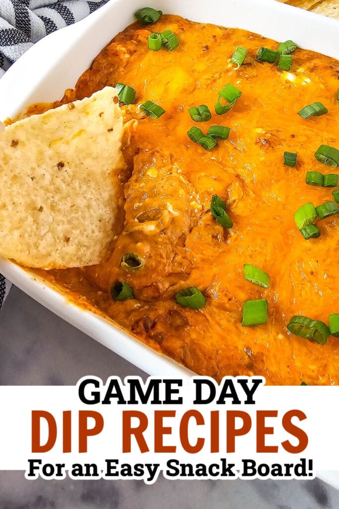 game day dips - Chili Cheese Dip copy