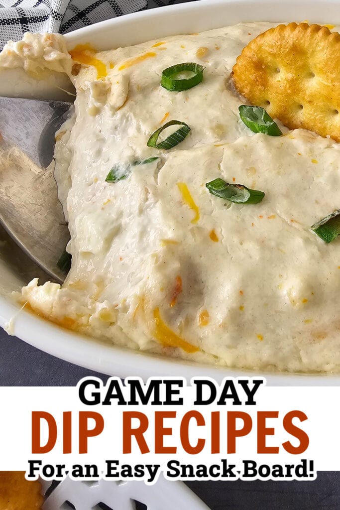 game day dips - Classic Creamy Hot Seafood Dip copy
