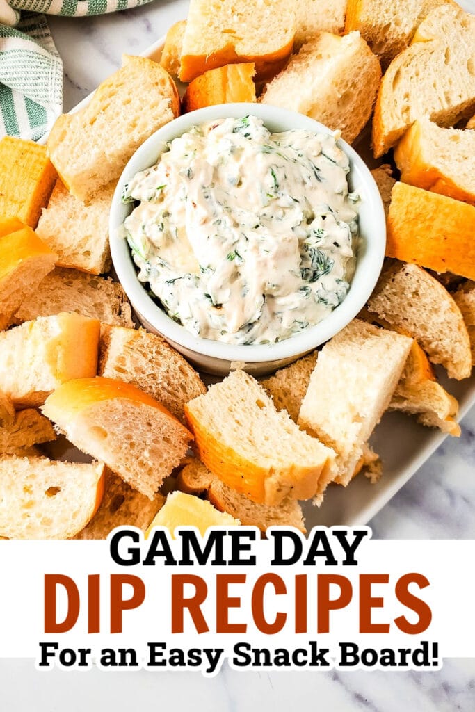 game day dips - Creamy Spinach Dip copy
