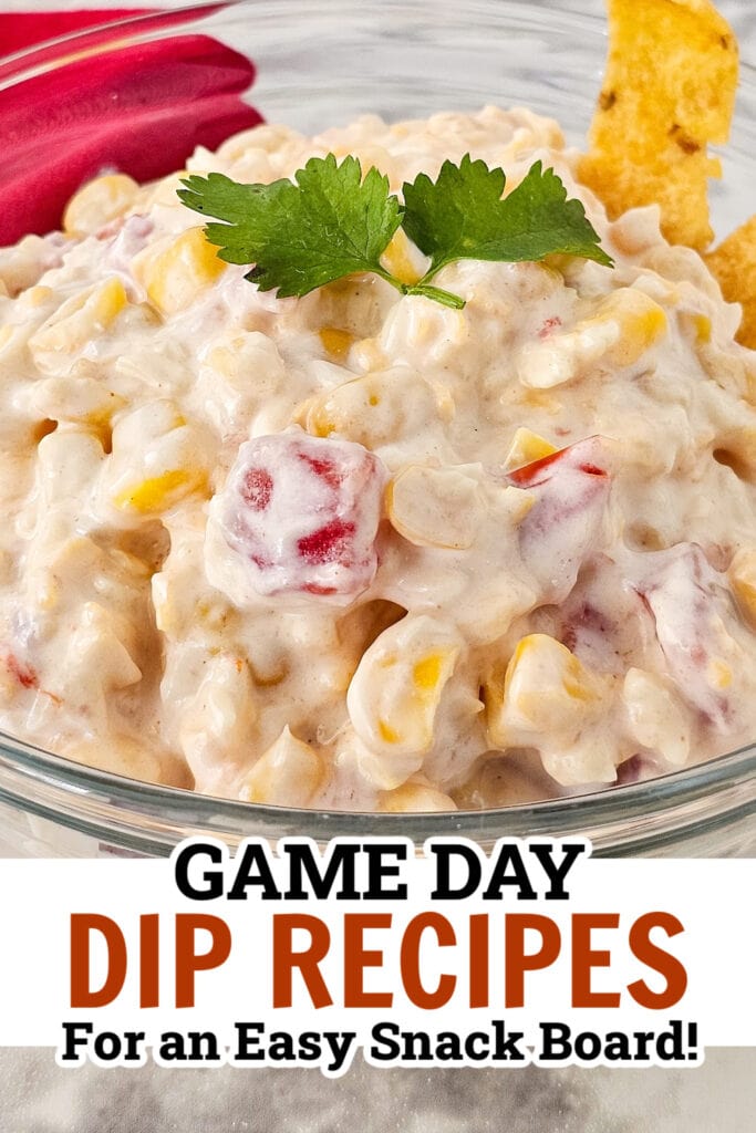game day dips - Fiesta Corn Dip copy