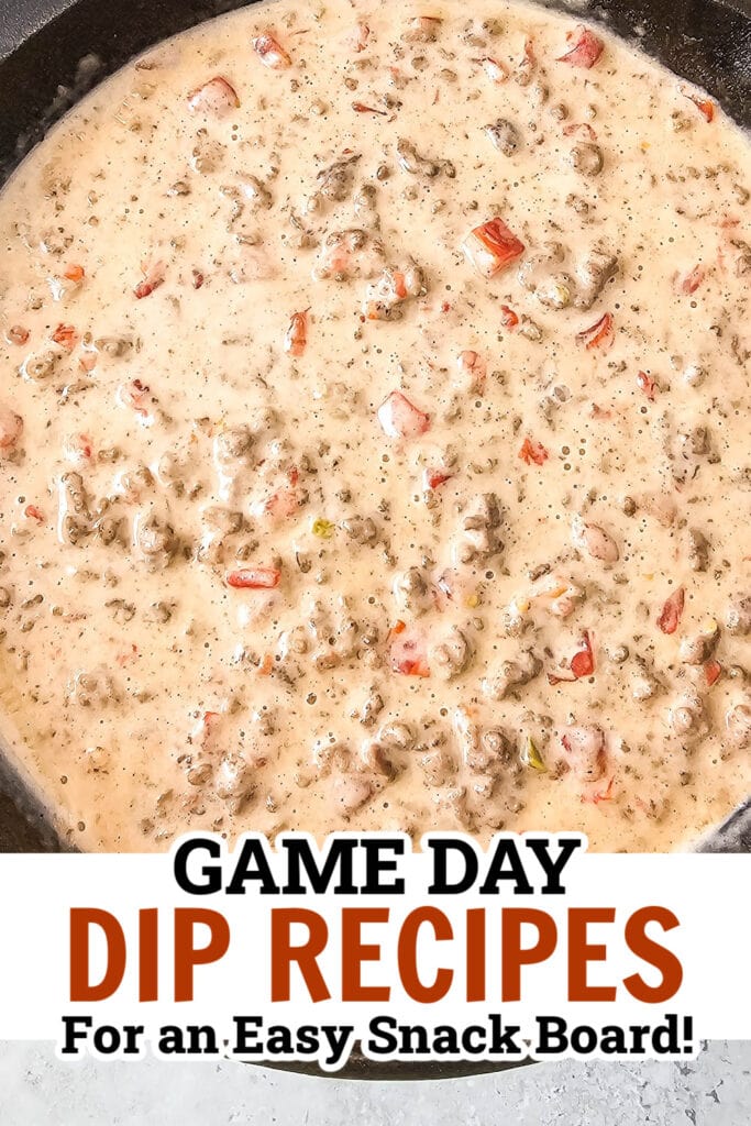 game day dips - Queso Blanco Rotel Dip copy
