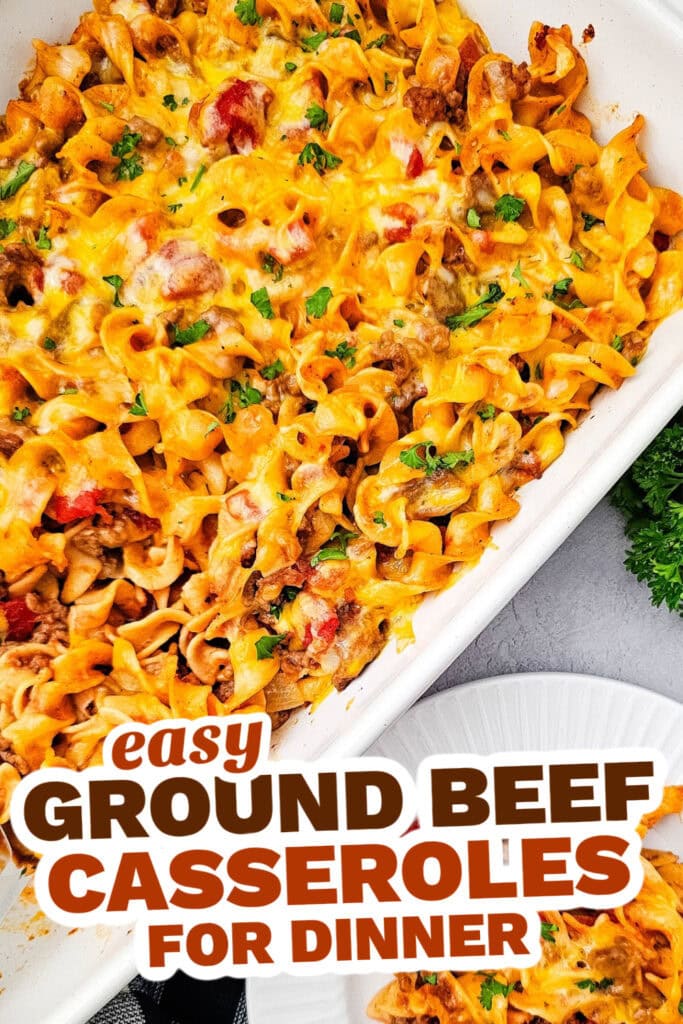 ground beef casseroles - Beef Noodle Casserole