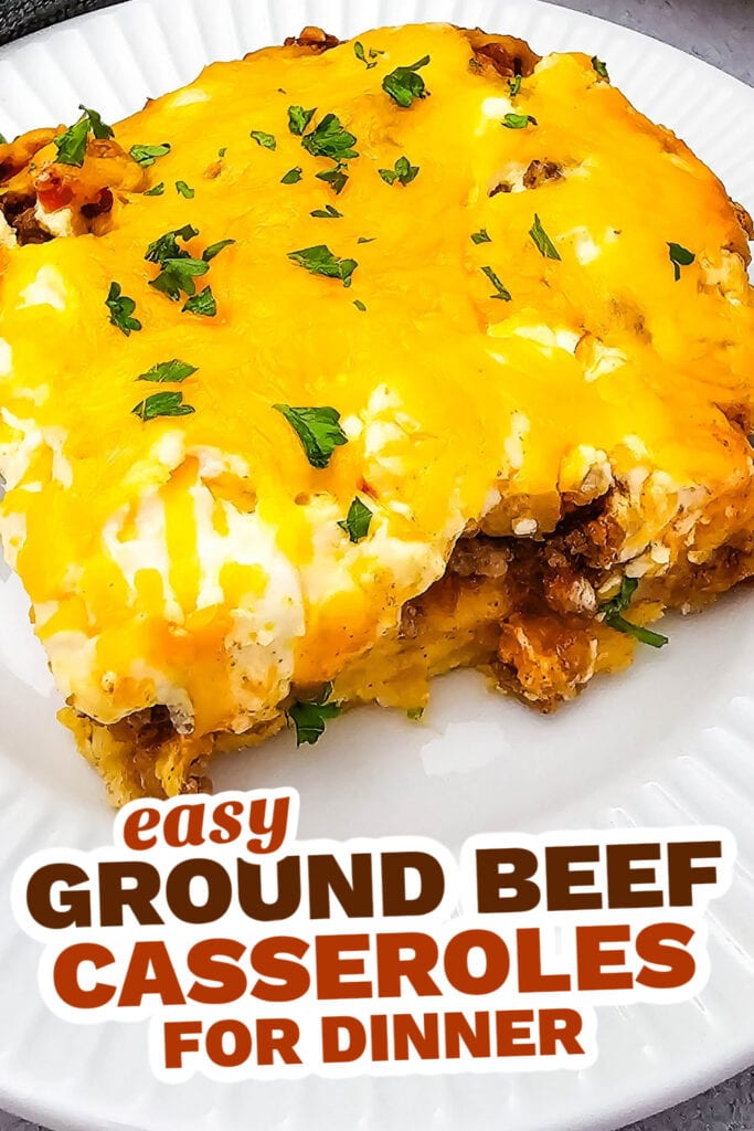 ground beef casseroles - Cheesy Tex-Mex John Wayne Casserole