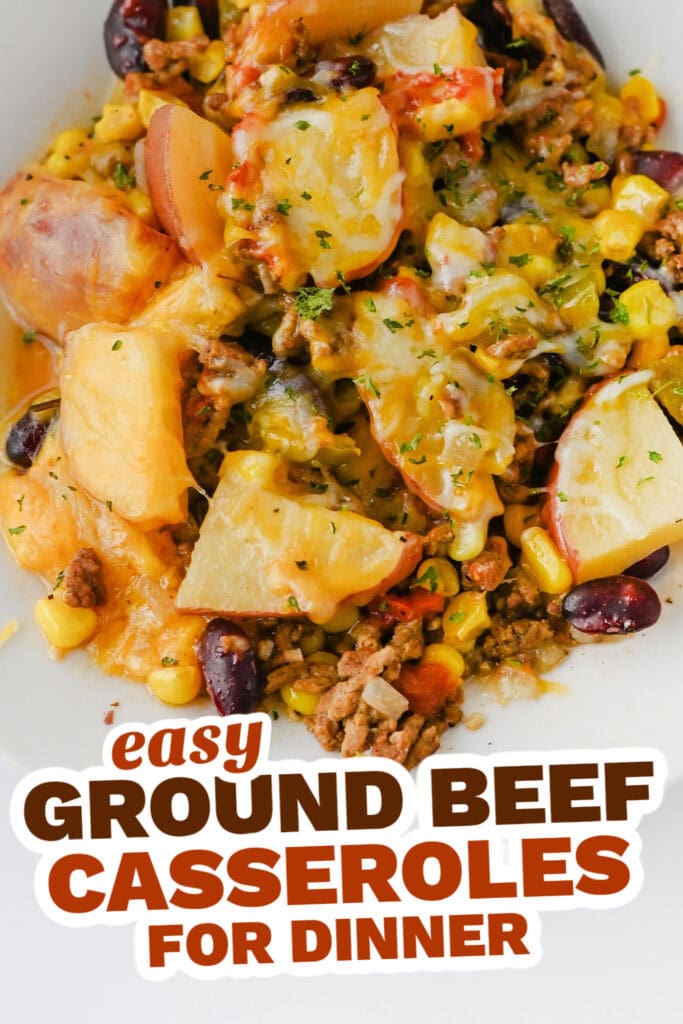 ground beef casseroles - Crockpot Cowboy Casserole