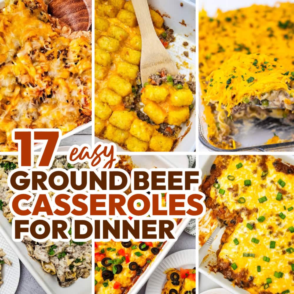 ground beef casseroles featured image