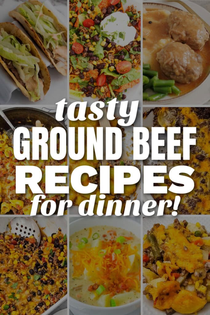 ground beef recipe pin