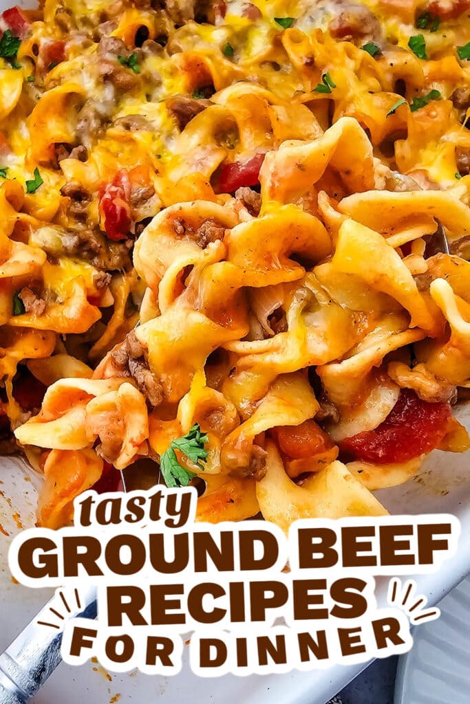 ground beef recipes - Beef Noodle Casserole