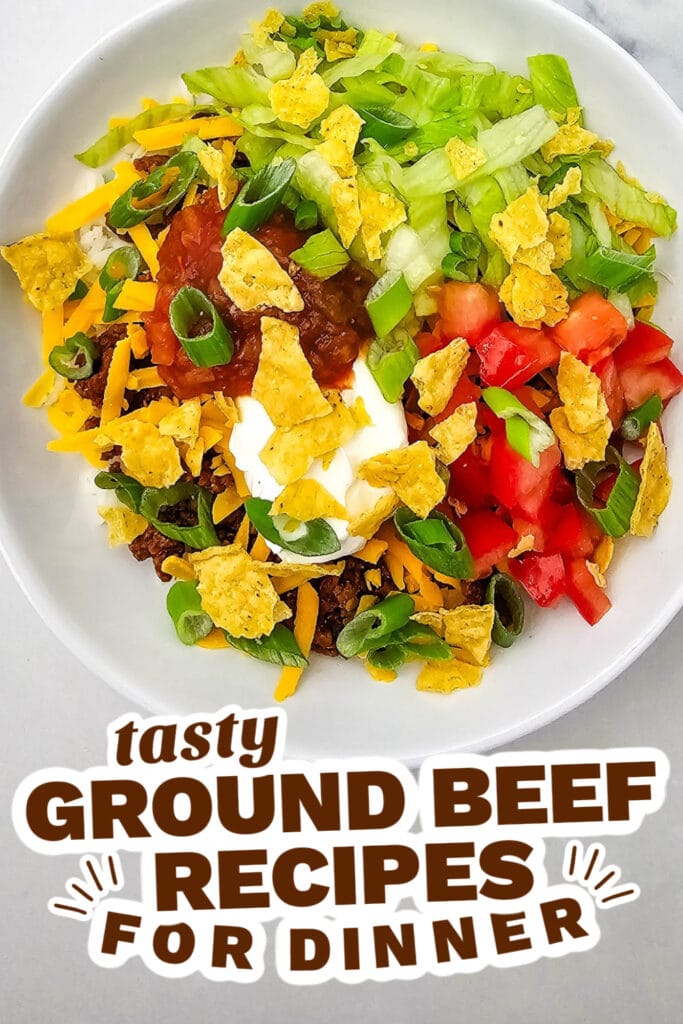 ground beef recipes - Tex-Mex Taco Bowl