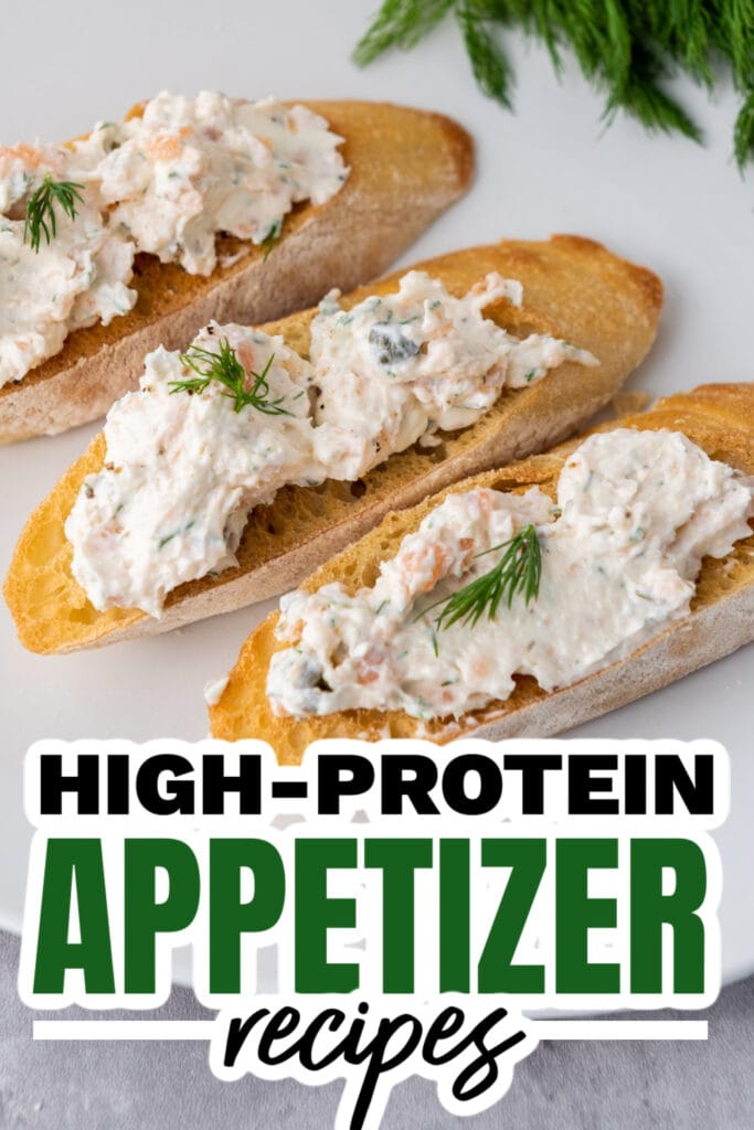 high protein appetizers - Smoked Salmon Dip copy