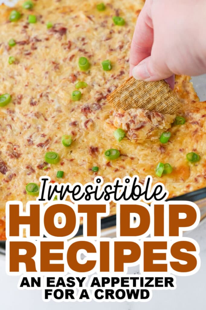 hot dip recipes - Cheesy Reuben Dip