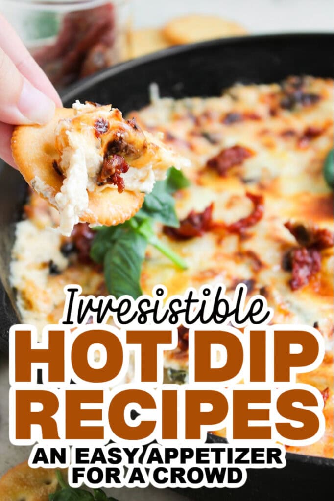 hot dip recipes - Creamy Baked Marry Me Chicken Dip
