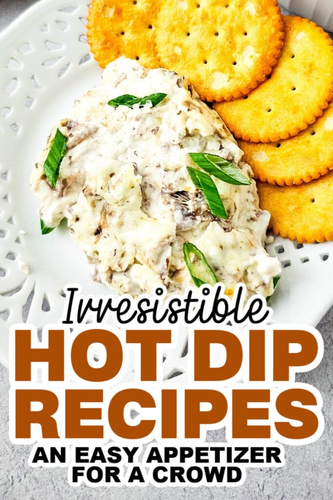 hot dip recipes - Creamy Mushroom Dip