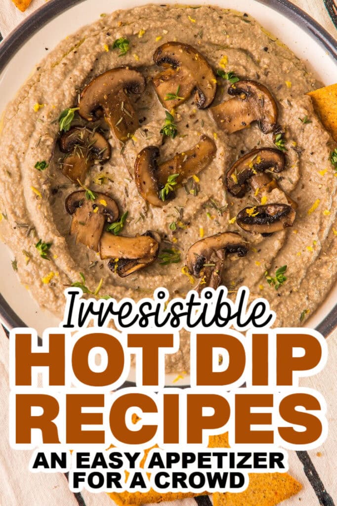 hot dip recipes - Mushroom Hummus