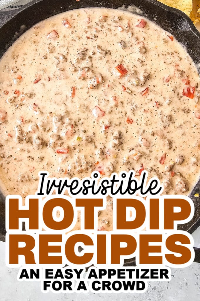 hot dip recipes - Queso Blanco Rotel Dip