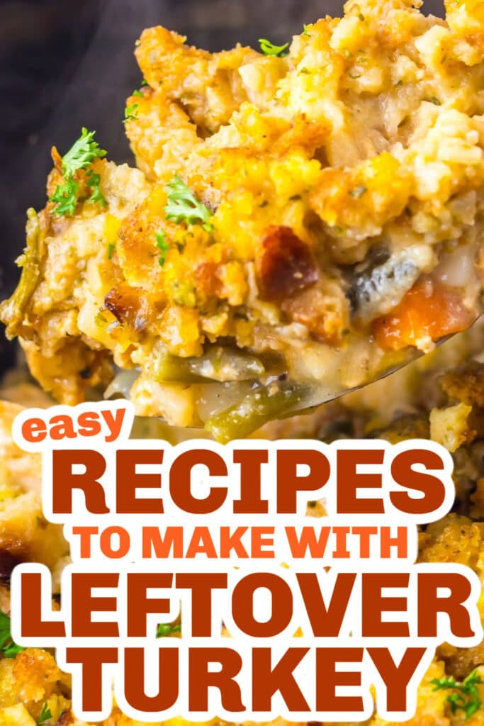 leftover turkey recipes - Slow Cooker Turkey Pot Pie copy
