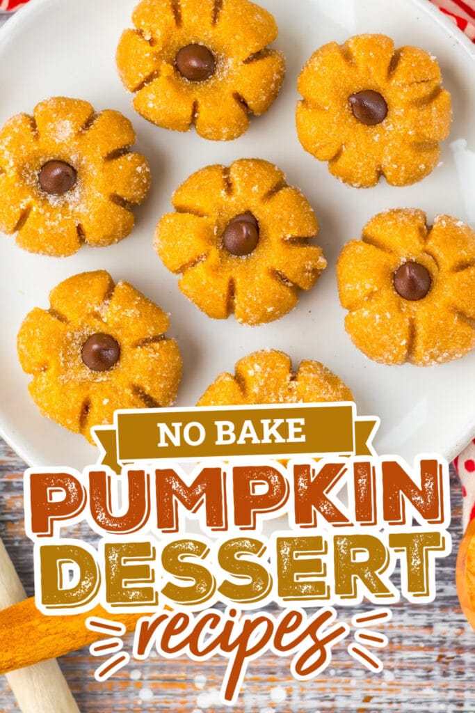 no bake pumpkin desserts - Mini Pumpkin Fudge Truffles copy