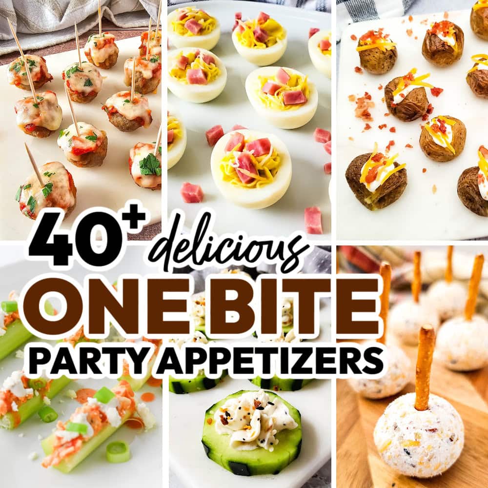 one bite appetizers featured image