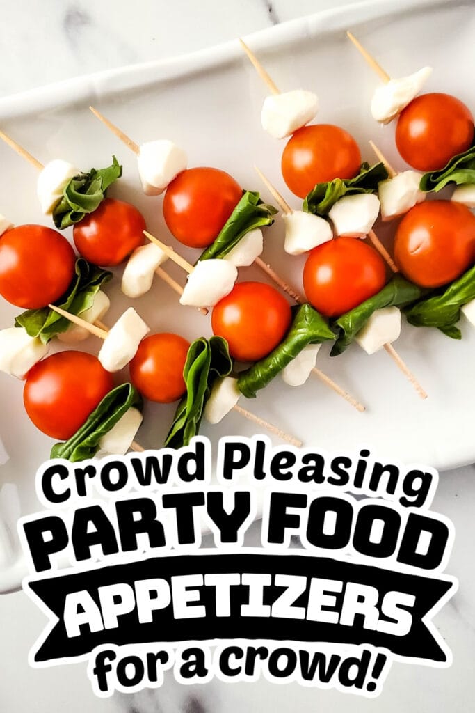 party food appetizers -Luxurious Caprese Skewers
