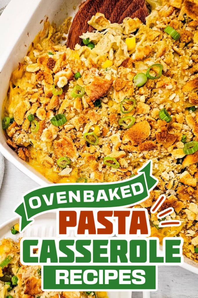 pasta casserole recipes - Chicken Noodle Casserole copy