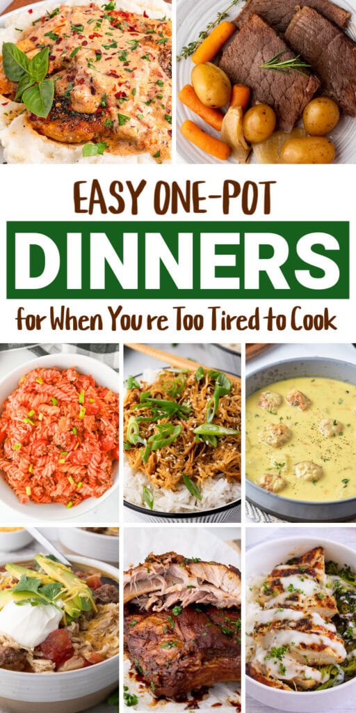 pinned easy dinner ideas - pin