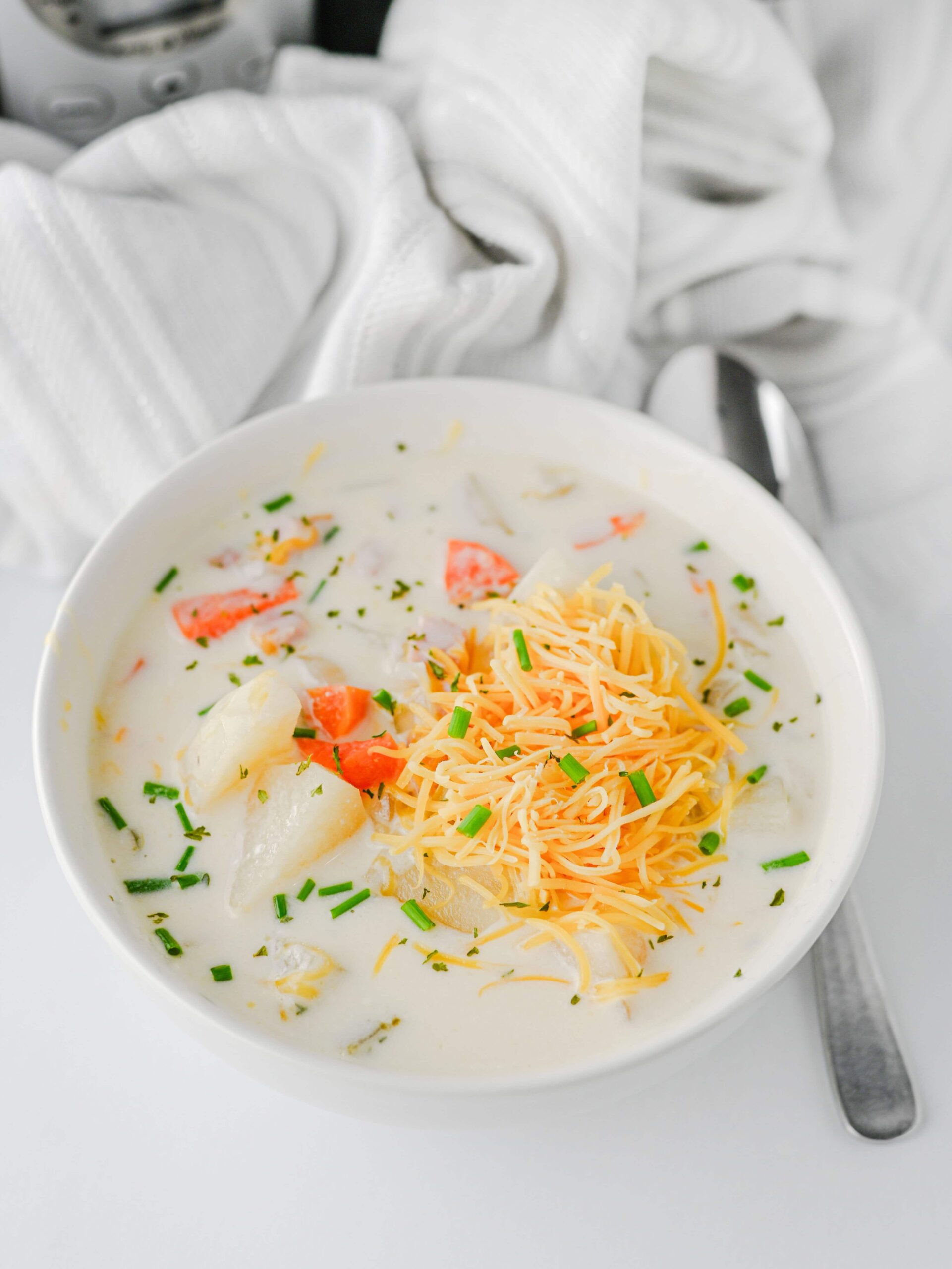Crockpot Ham and Potato Soup