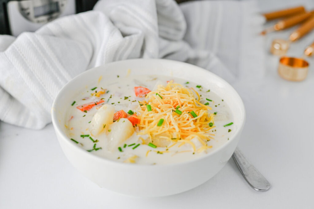 Crockpot Ham and Potato Soup