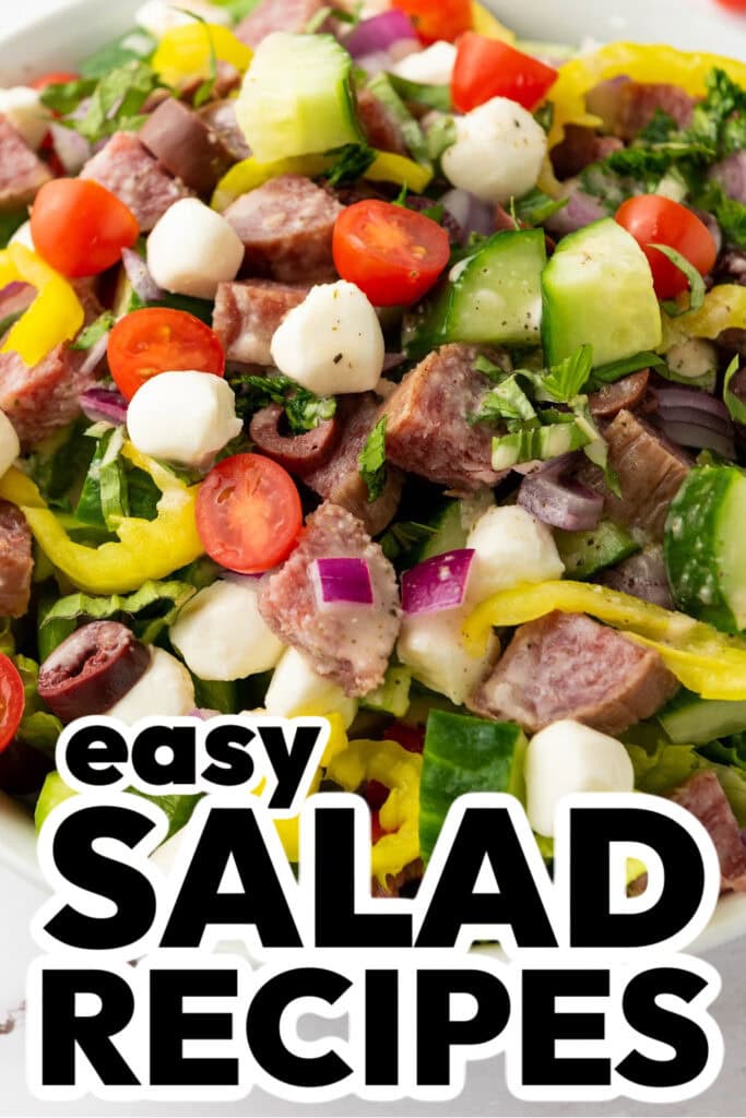 1pinned salad recipes - Italian Chopped Salad