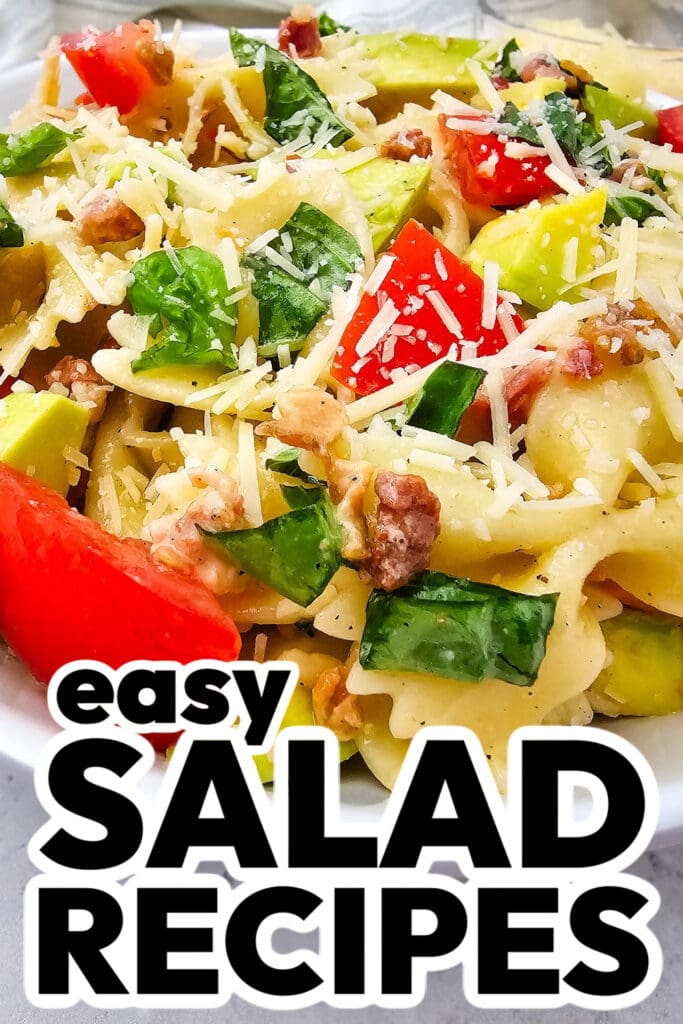 1salad recipes -Avocado Pasta Salad