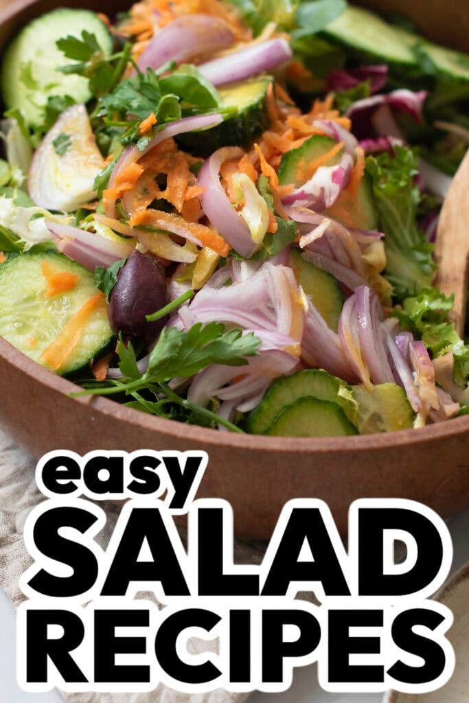 1salad recipes - Baby Calamari Garden Salad