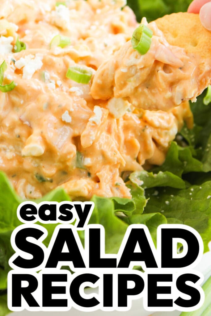 1salad recipes -Buffalo Chicken Salad