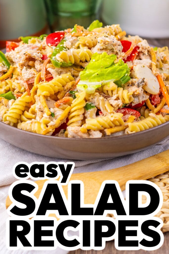1salad recipes -Chinese Chicken Pasta Salad