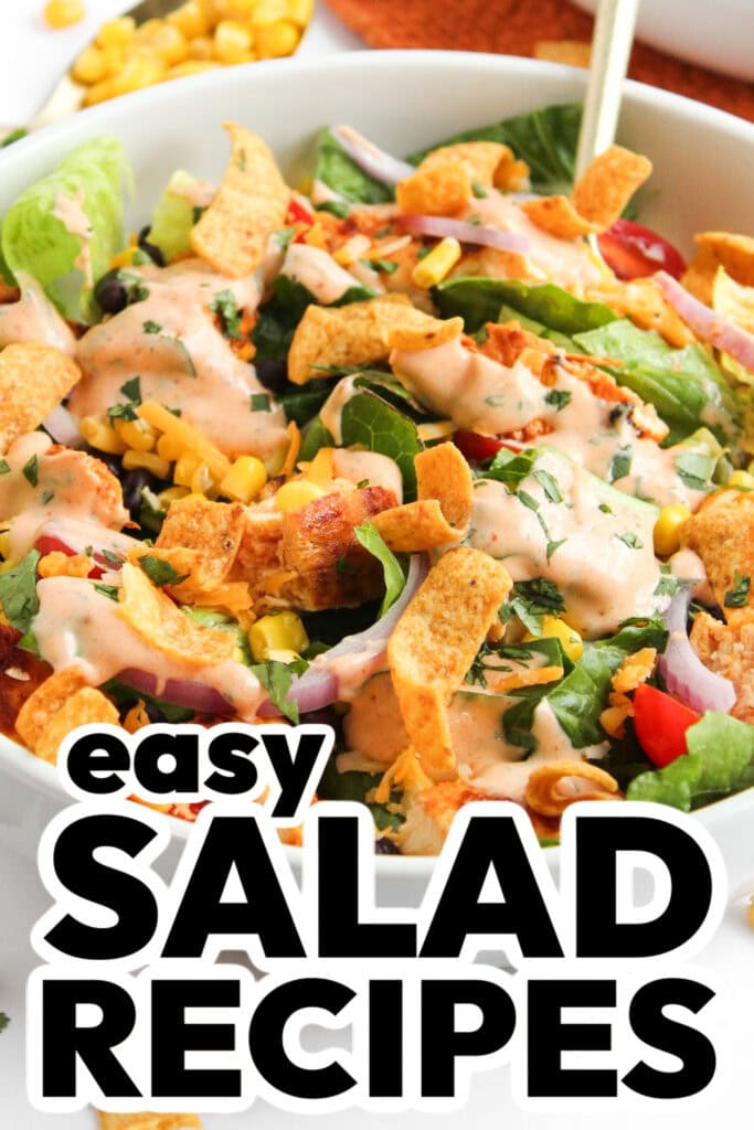 1salad recipes -Southwest Chicken Salad