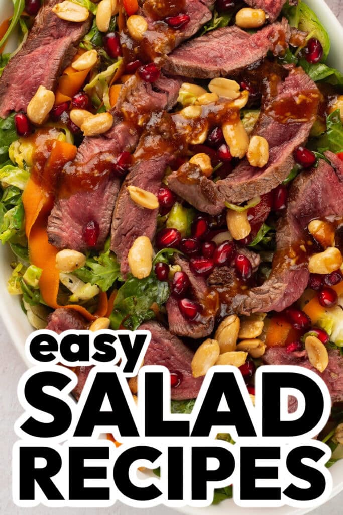 1salad recipes -Winter Salad with Steak