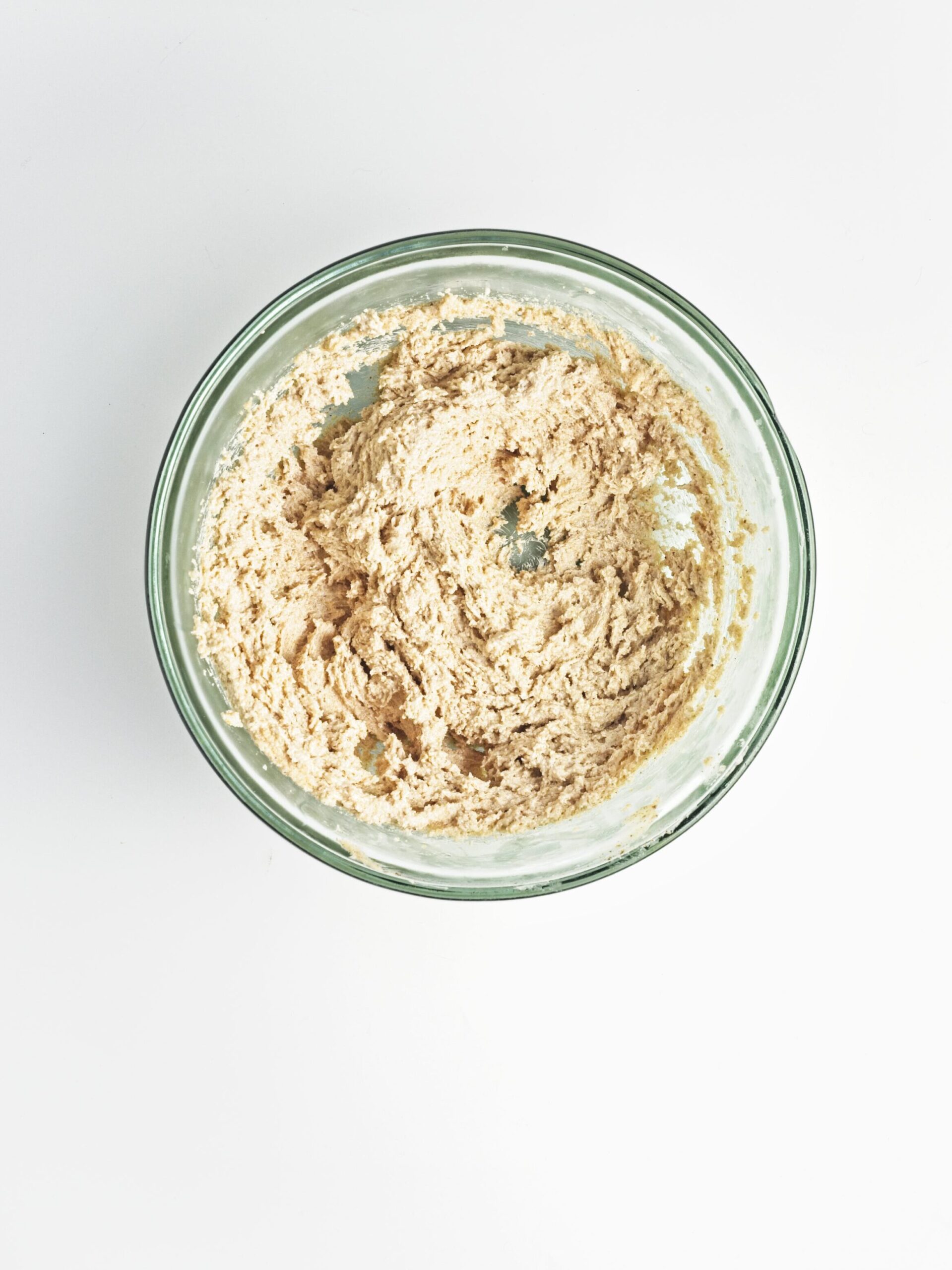 Caramel Chocolate Chip Cookie Cake Process Photo