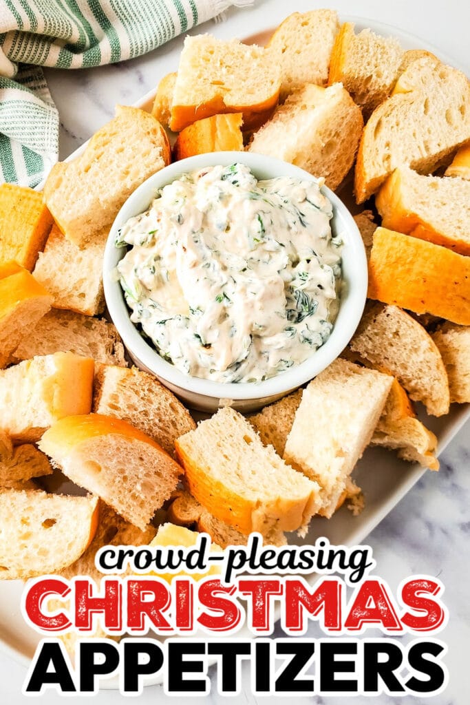 Christmas Appetizers-Creamy Spinach Dip