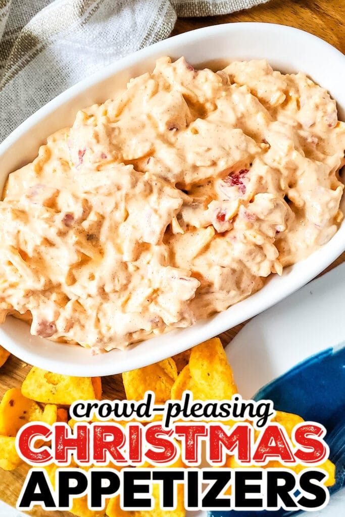 Christmas Appetizers-Flavorful Viral TikTok Boat Dip