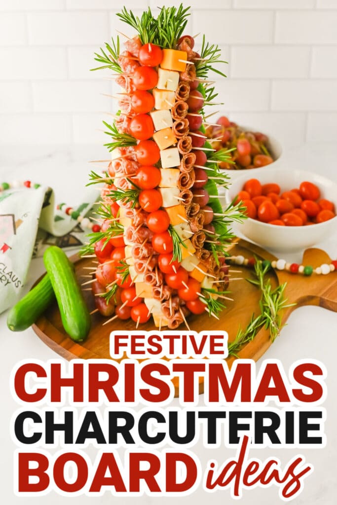 Christmas Charcuterie Board-Charcuterie Christmas Tree
