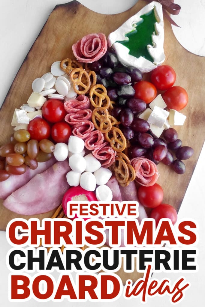 Christmas Charcuterie Board-Christmas Tree Charcuterie Board