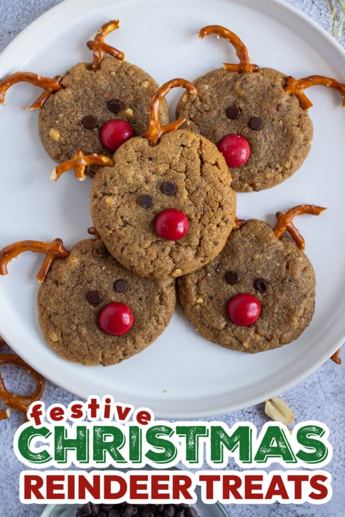 Christmas Reindeer Treats-Festive Reindeer Cookies