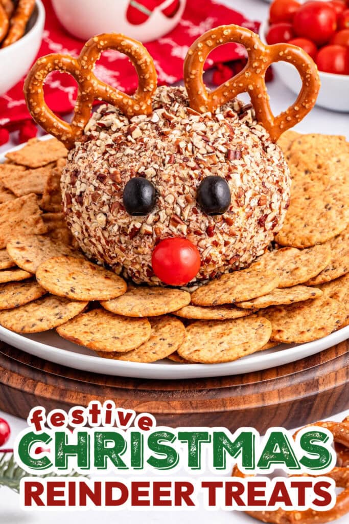 Christmas Reindeer Treats- Reindeer Cheese Ball