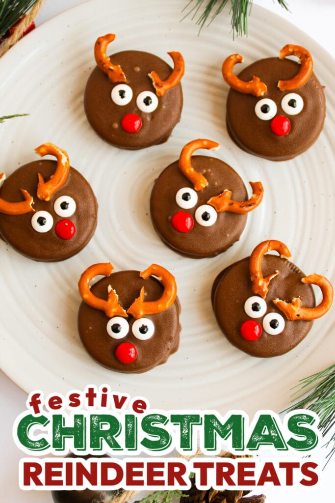Christmas Reindeer Treats- Reindeer Chocolate Covered Oreos