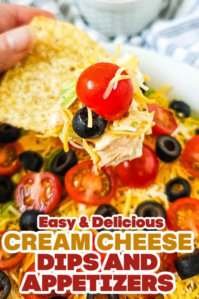Cream Cheese Dips and Appetizers-Classic Taco Dip