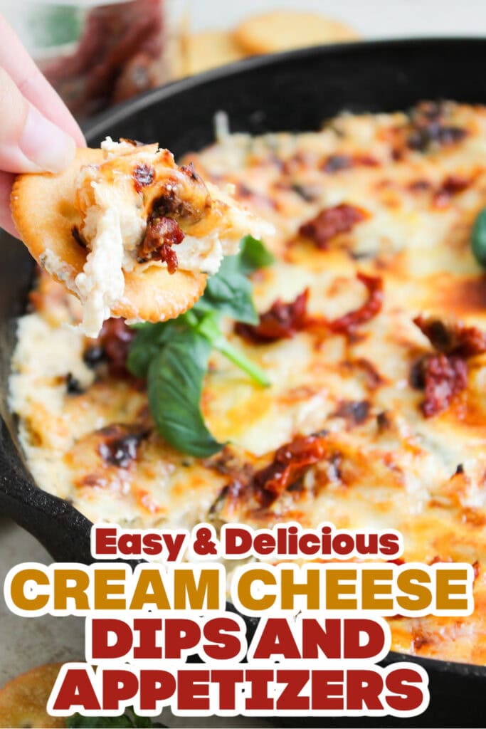 Cream Cheese Dips and Appetizers-Creamy Baked Marry Me Chicken Dip