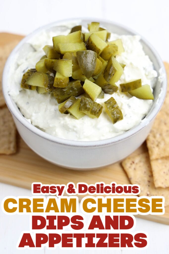 Cream Cheese Dips and Appetizers-Dill Pickle Dip