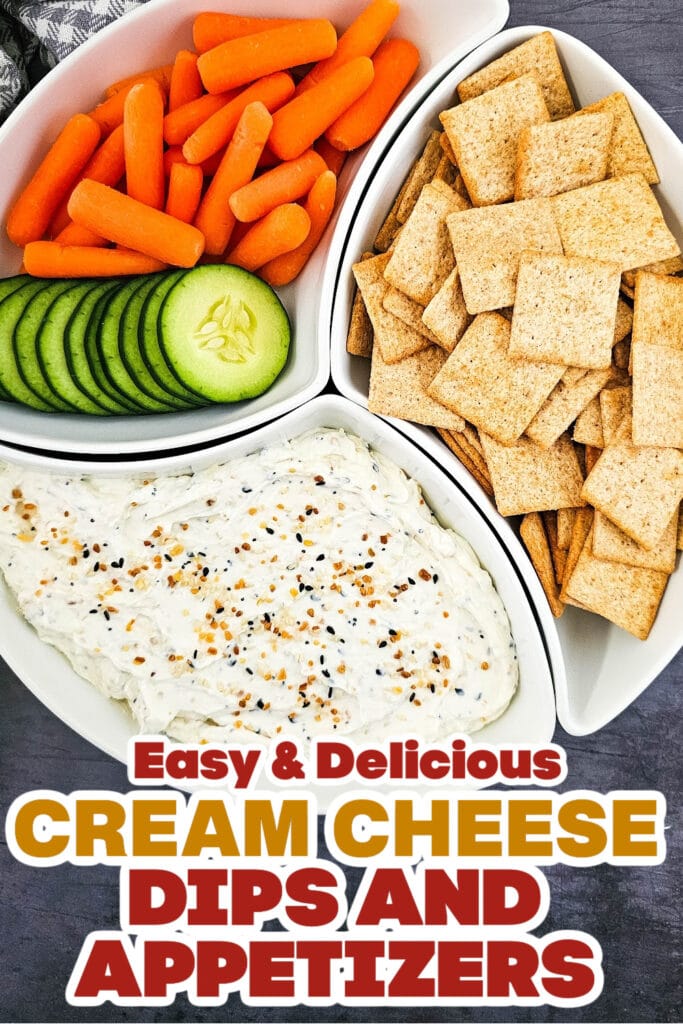 Cream Cheese Dips and Appetizers-Everything Bagel Dip