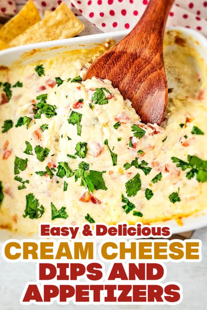 Cream Cheese Dips and Appetizers-Oven-Baked Queso Dip