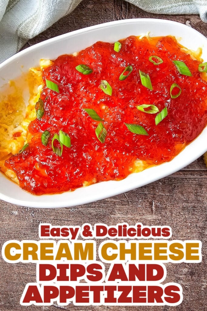 Cream Cheese Dips and Appetizers-Pepper Jelly Cheese Dip