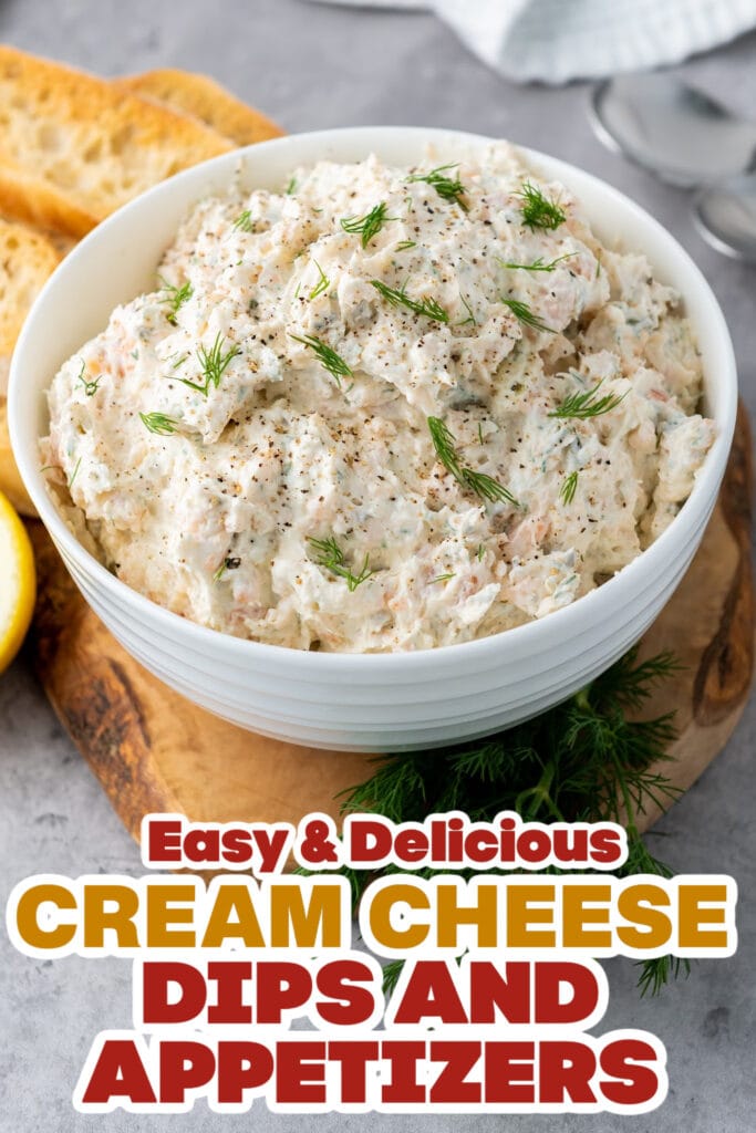 Cream Cheese Dips and Appetizers-Smoked Salmon Dip