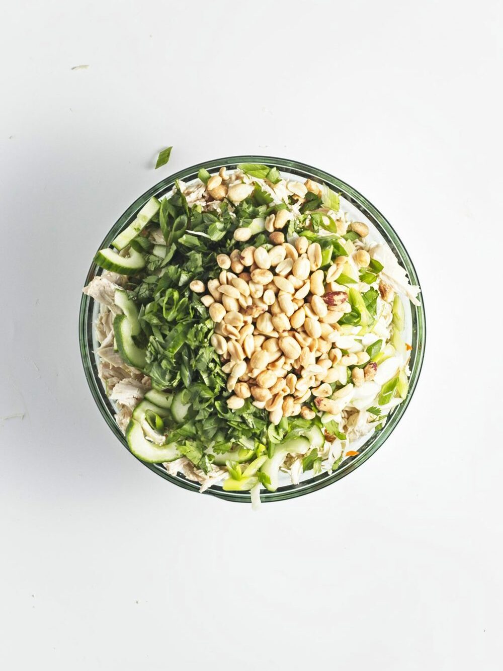 Crunchy Chicken Ramen Salad Process Photo